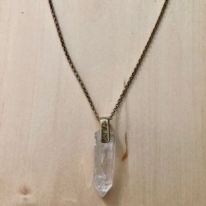 Lucky Brand Healing Crystal Necklace